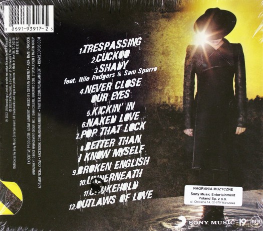 Adam Lambert: Trespassing (sliderpack) [CD]
