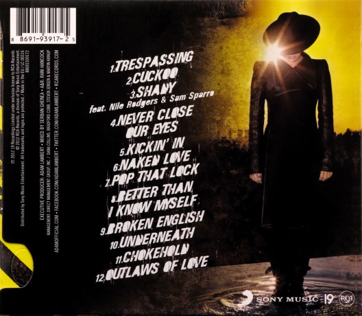 Adam Lambert: Trespassing (sliderpack) [CD]