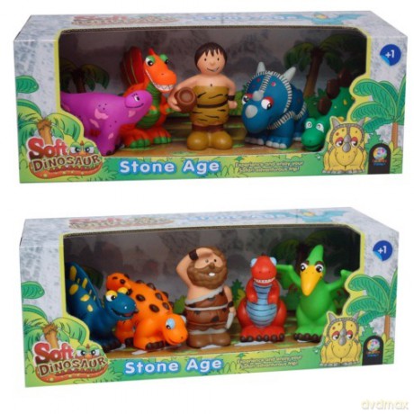 DINO Zestaw 5 figurek, 2 rodzaje [FIGURKA]