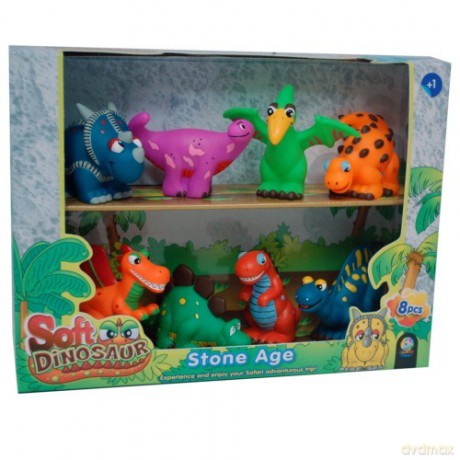 DINO Zestaw duży 8 figurek Dinusi [FIGURKA]
