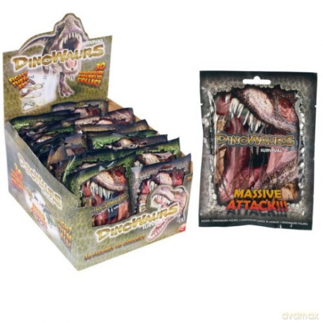 DINOZAURY 1-pack, display 30 szt.