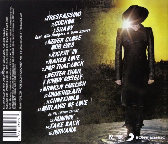 Adam Lambert: Trespassing (Deluxe Version) [CD]