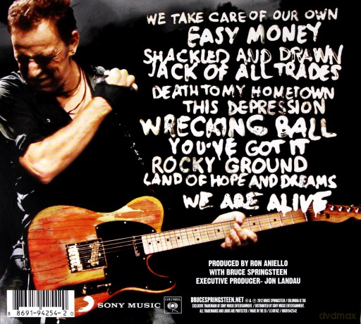 Bruce Springsteen: Wrecking Ball [CD]