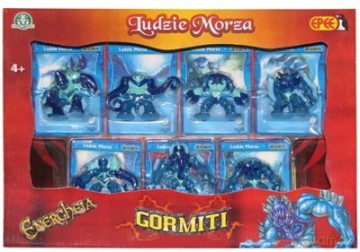 GORMITI MYTHOS Energheia Ludzie Morza, 7 figurek z kartami [FIGURKA]