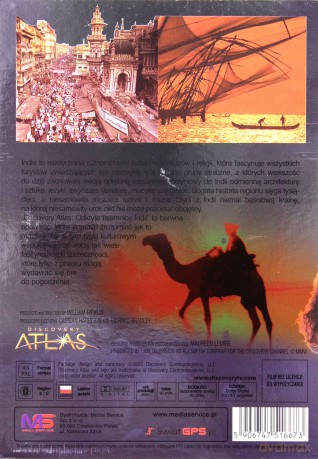 Discovery Atlas: Odkryte tajemnice Indii [DVD]
