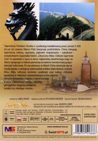 Discovery Atlas: Odkryte tajemnice Chin [DVD]