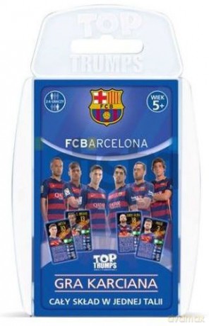 Karty Top Trumps FC Barcelona PL