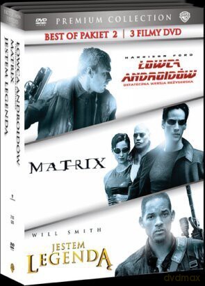 Pakiet Hitów cz.2: Łowca Androidów / Matrix / Jestem legendą [5DVD]
