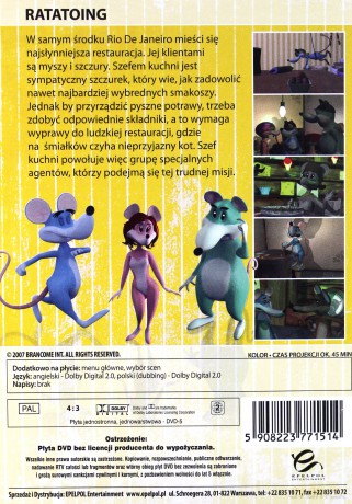 Szczurek Ratatunek [DVD]