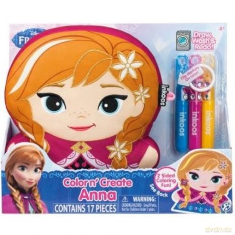 Maskotka do kolorowania Frozen Inkoos Color and Create Anna