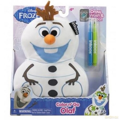 Maskotka do kolorowania Frozen Inkoos Color and Go Olaf