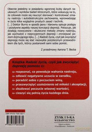 Radość życia - David Burns [KSIĄŻKA]
