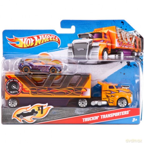 MATTEL Hot Wheels Transportery zestaw Heat Fleet