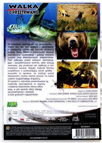 Animal Planet: Walka o przetrwanie [DVD]