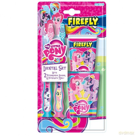My Little Pony Zestaw 2 szczoteczki, kubek + pasta 75ml