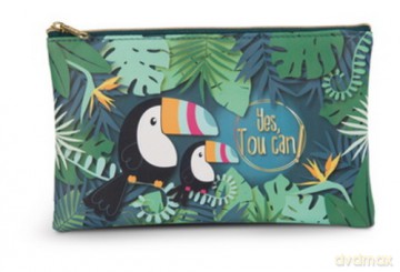 Piórnik Toucan, 20x12 cm imitacja skóry