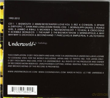 The Underworld: 1992-2012 The Anthology (digipack) [3CD]