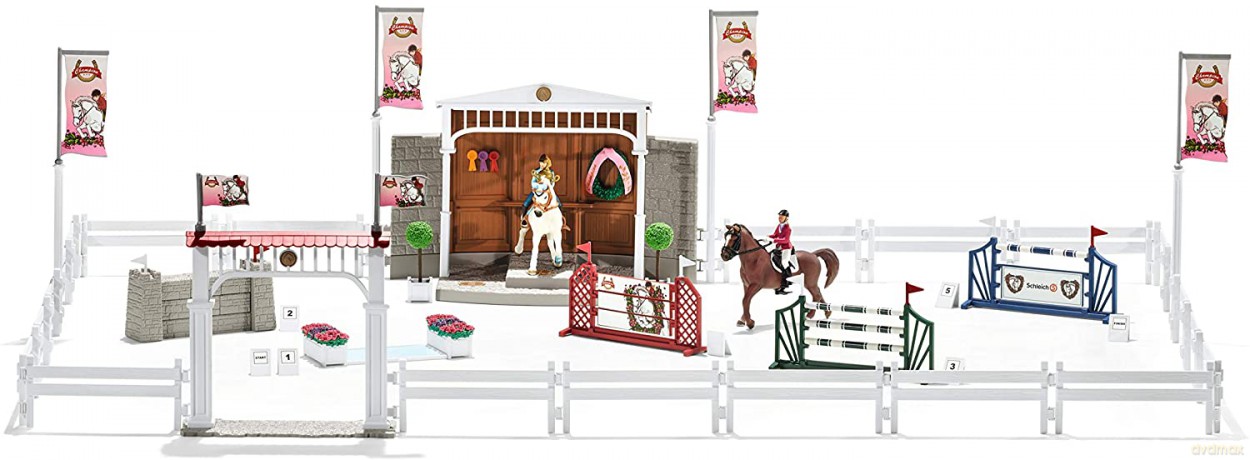 SCHLEICH Duży pokaz jeździecki z akcesoriami