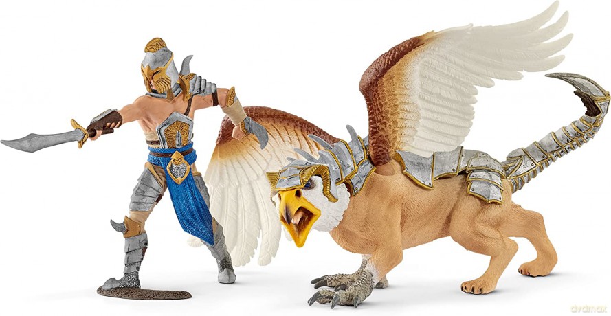 SCHLEICH Wojownik z gryfem
