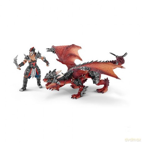 SCHLEICH Wojownik ze smokiem