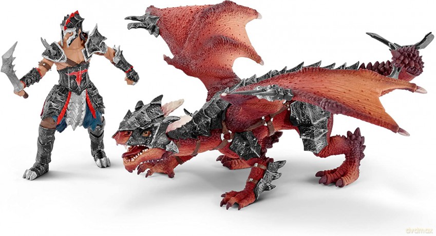 SCHLEICH Wojownik ze smokiem