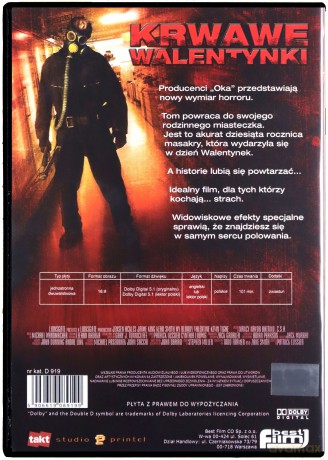 Krwawe Walentynki [DVD]