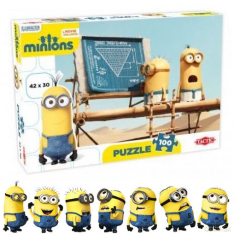 TACTIC MINIONKI 100 el. Architekci [PUZZLE]