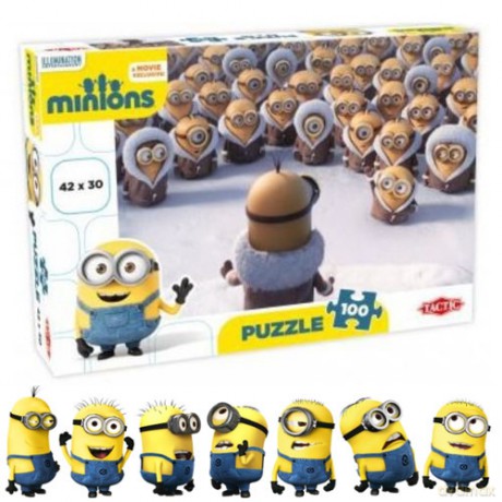 TACTIC MINIONKI 100 el. Audiencja [PUZZLE]