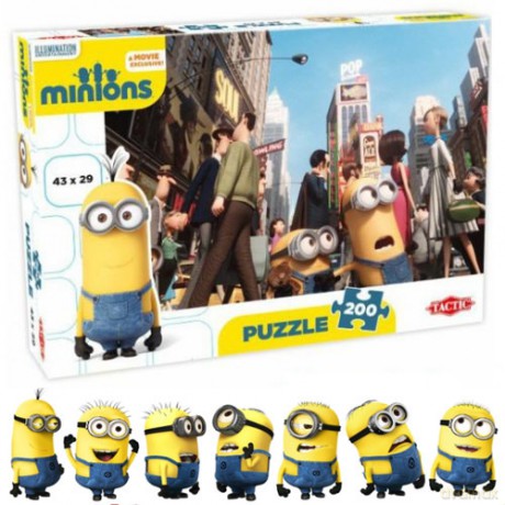 TACTIC MINIONKI 200 el. City [PUZZLE]
