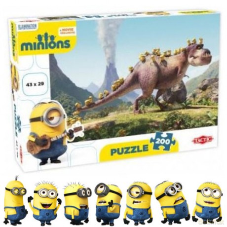 TACTIC MINIONKI 200 el. Dinozaur [PUZZLE]