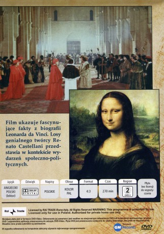 Leonardo da Vinci: Pasjonujące życie geniusza [2DVD]