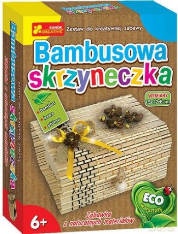 Zestaw kreatywny Bambusowa skrzyneczka