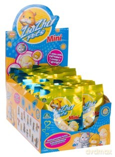 ZHU ZHU PETS MINI Saszetka z figurką i kartą, display 28 szt. [FIGURKA]