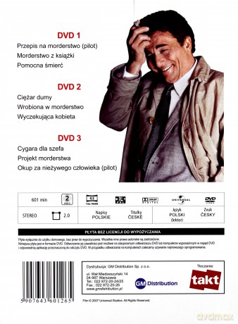 Columbo sezon 1 [BOX] [3DVD]