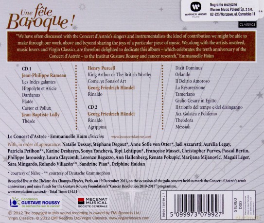 Emmanuelle Haim: Une Fete Baroque-10th Anniversary Concert [2CD]
