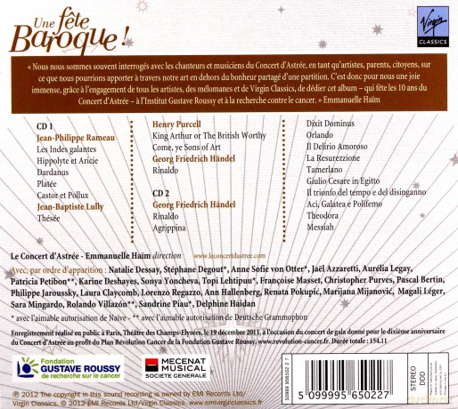 Emmanuelle Haim: Une Fete Baroque-10th Anniversary Concert (Limited Digipack) [2CD]