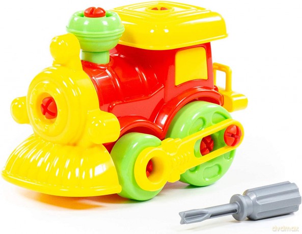Klocki-transport Lokomotywa 25 el. [KLOCKI]