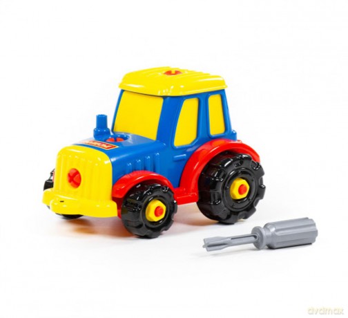 Klocki-transport Traktor 20 el. [KLOCKI]