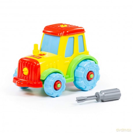 Klocki-transport Traktor 20 el. [KLOCKI]