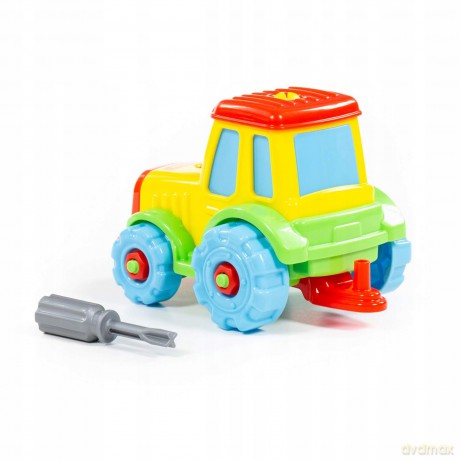 Klocki-transport Traktor 20 el. [KLOCKI]