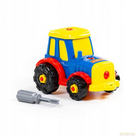 Klocki-transport Traktor 20 el. [KLOCKI]