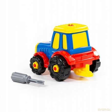 Klocki-transport Traktor 20 el. [KLOCKI]