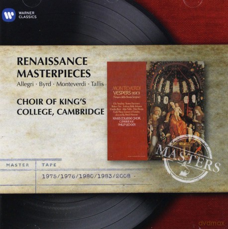 Cambridge King's College Choir: Renaissance Masterpieces [CD]
