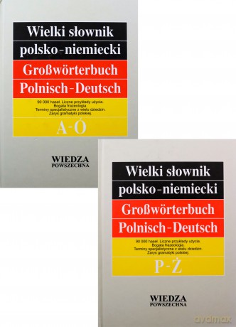 Wielki słownik polsko-niemiecki (Tom 1-2) [2xKSIĄŻKA]