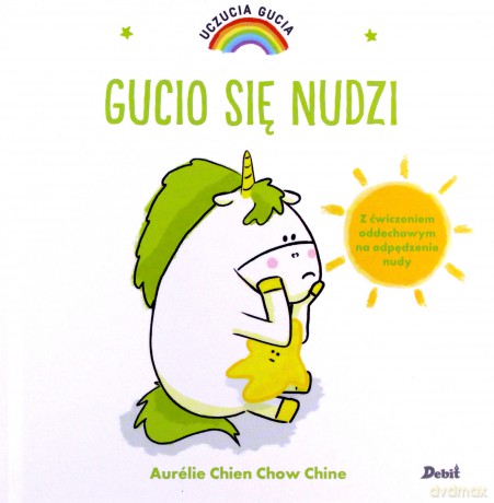 Gucio się nudzi. Uczucia Gucia - Aurelie Chien Chow Chine [KSIĄŻKA]