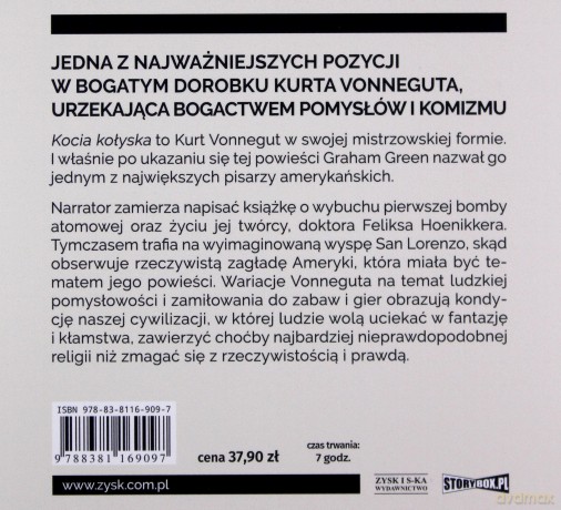 Kocia kołyska - Kurt Vonnegut [AUDIOBOOK]