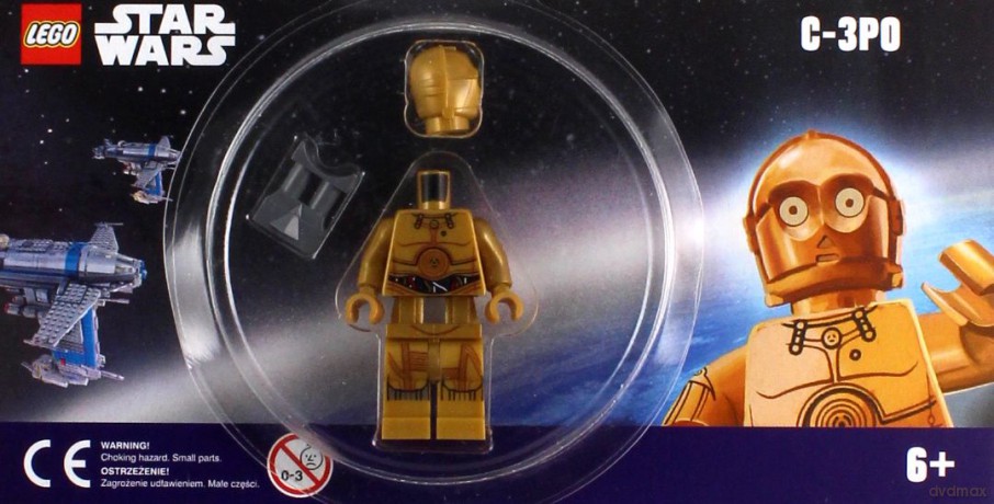 Książka do czytania Lego Star Wars z minifigurką [KSIĄŻKA]