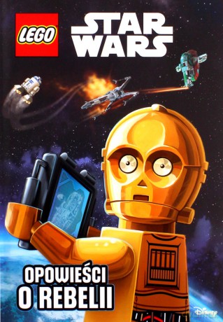 Książka do czytania Lego Star Wars z minifigurką [KSIĄŻKA]