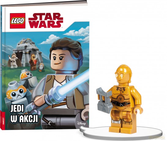 Książka do czytania Lego Star Wars z minifigurką [KSIĄŻKA]