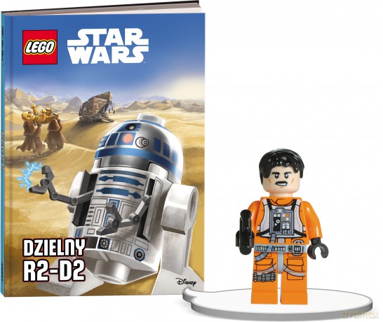 Książka do czytania Lego Star Wars z minifigurką Biggs Darklighter [KSIĄŻKA]